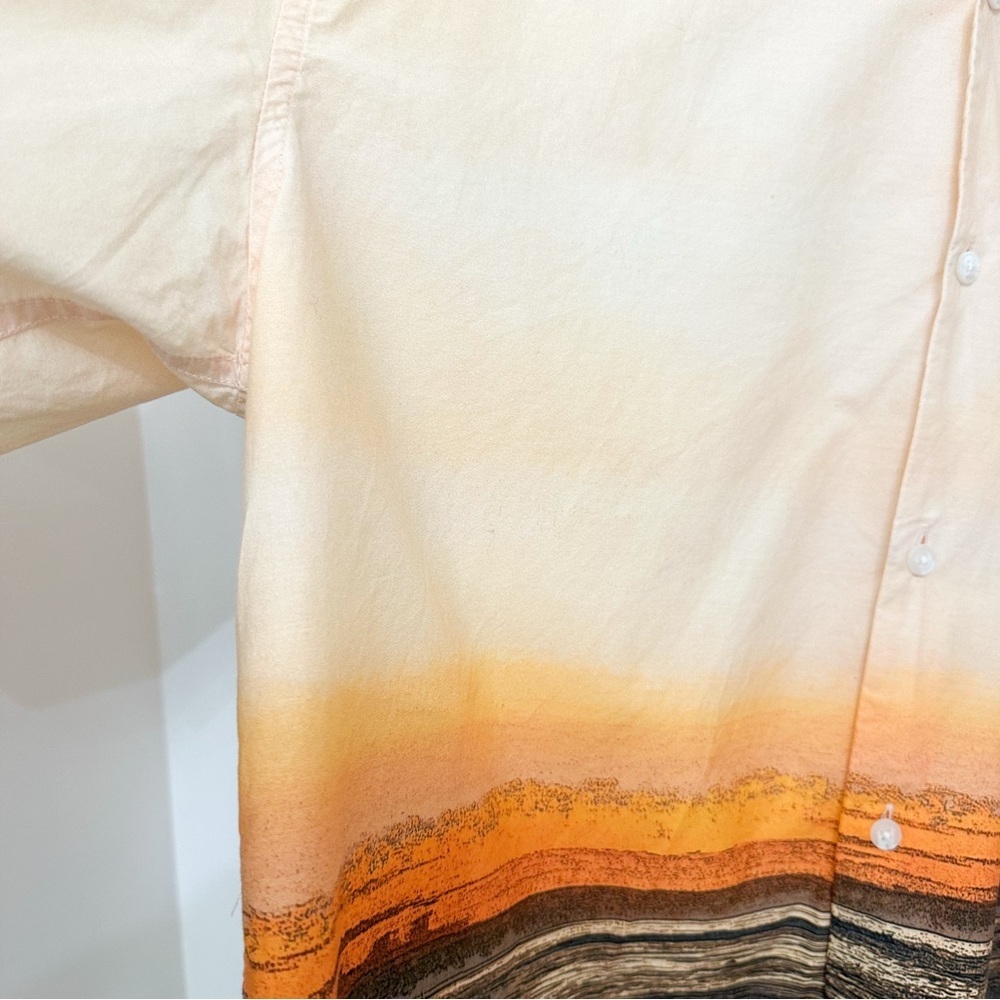 Topman Light Peach Short Sleeve Shirt - Picture 5 of 5